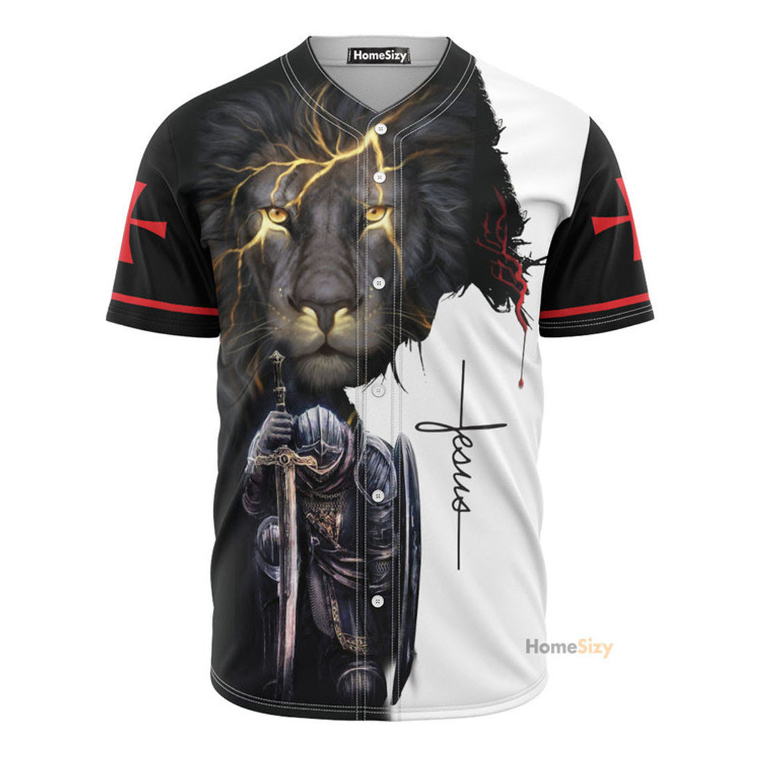 Jesus Lion June Man - Baseball Jersey