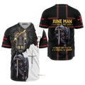 Jesus Lion June Man - Baseball Jersey