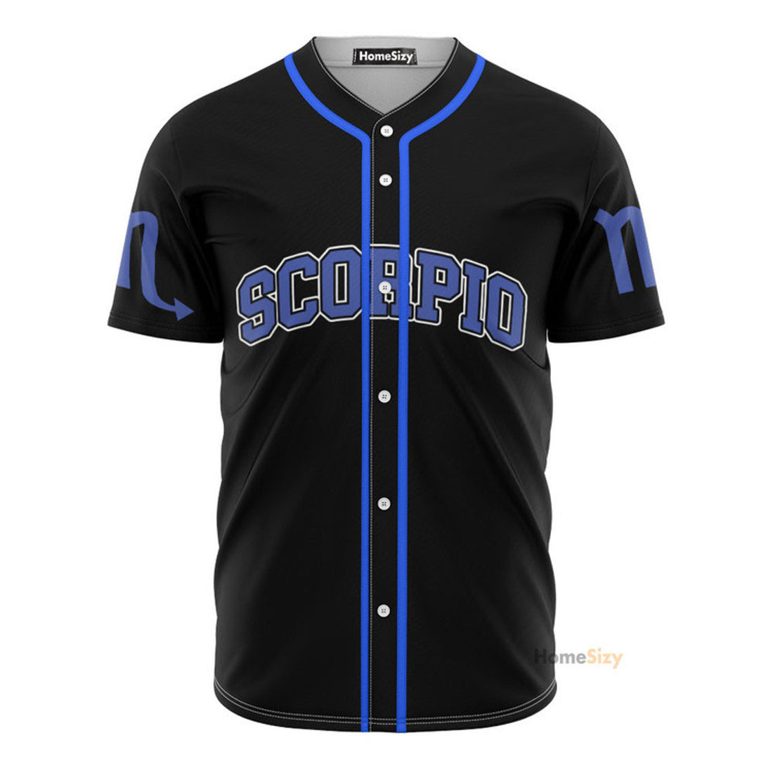 Stunning Scorpio Blue - Baseball Jersey