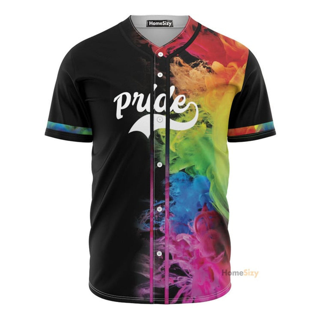 Lgbt Pride Colorful - Baseball Jersey