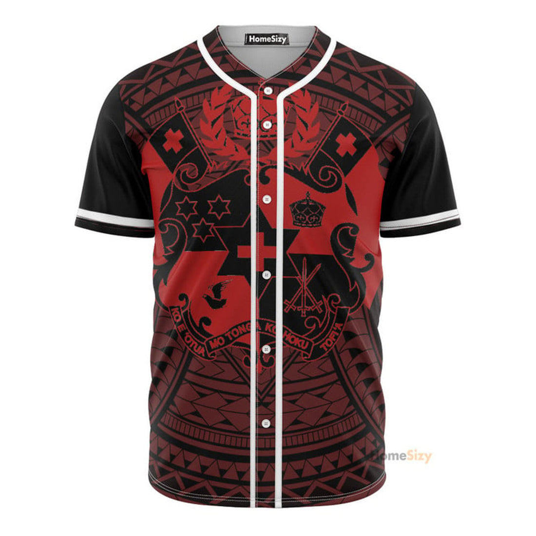 Tonga Polynesian - Baseball Jersey