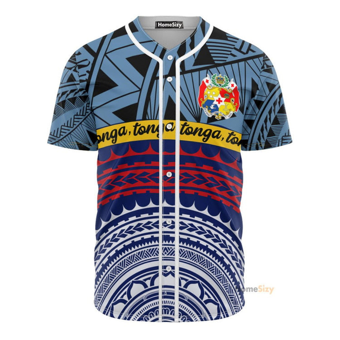 National Seal Of Tonga Tonga - Baseball Jersey