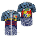 National Seal Of Tonga Tonga - Baseball Jersey