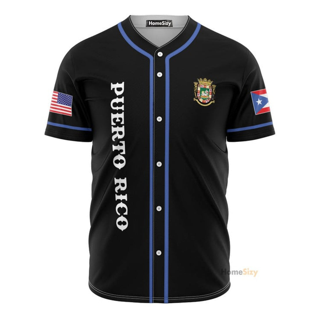 Puerto Rico Puerto Rican American - Baseball Jersey
