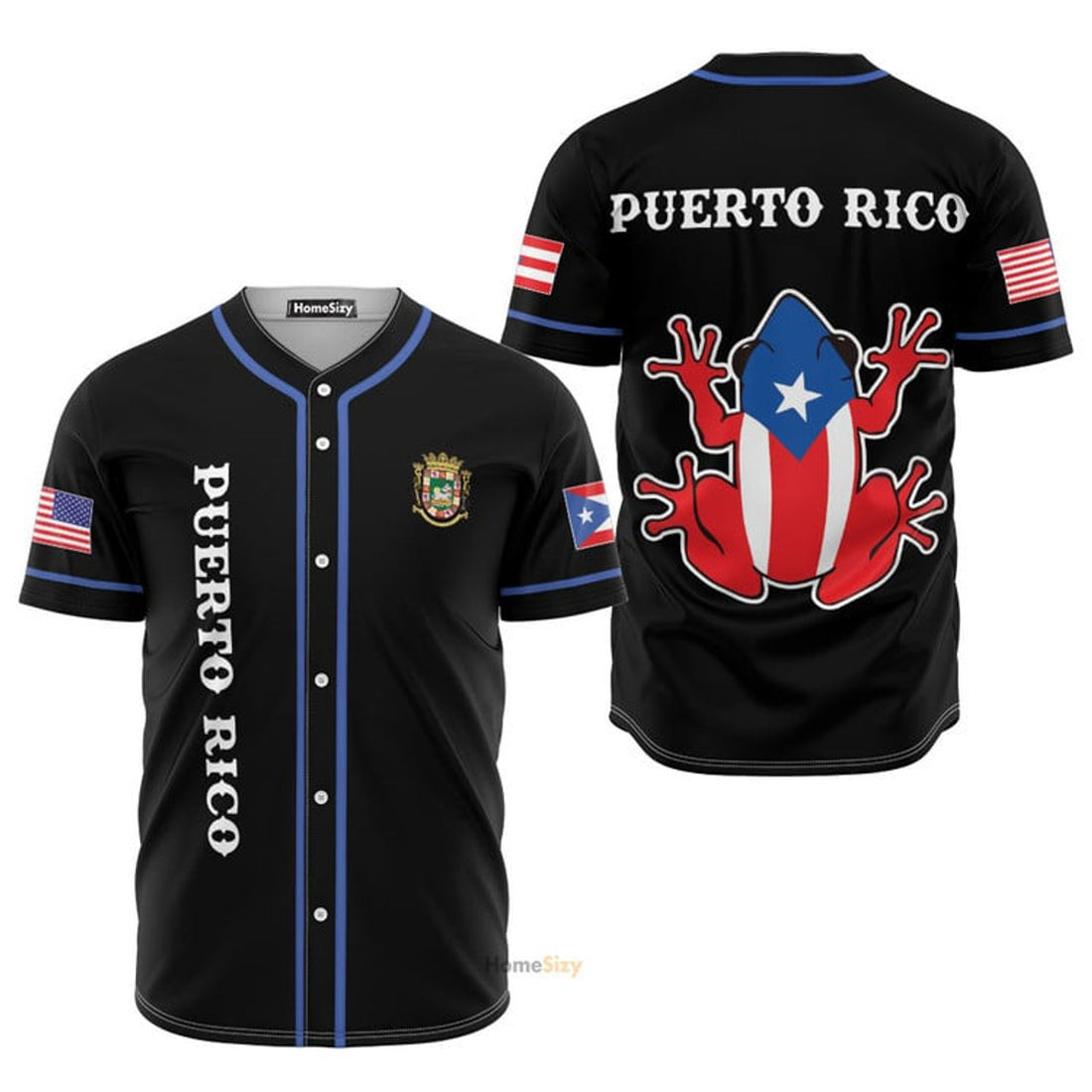 Puerto Rico Puerto Rican American - Baseball Jersey