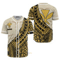 Hawaiian Polynesian Wild Style - Baseball Jersey