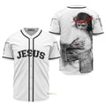 Jesus Hug White - Baseball Jersey