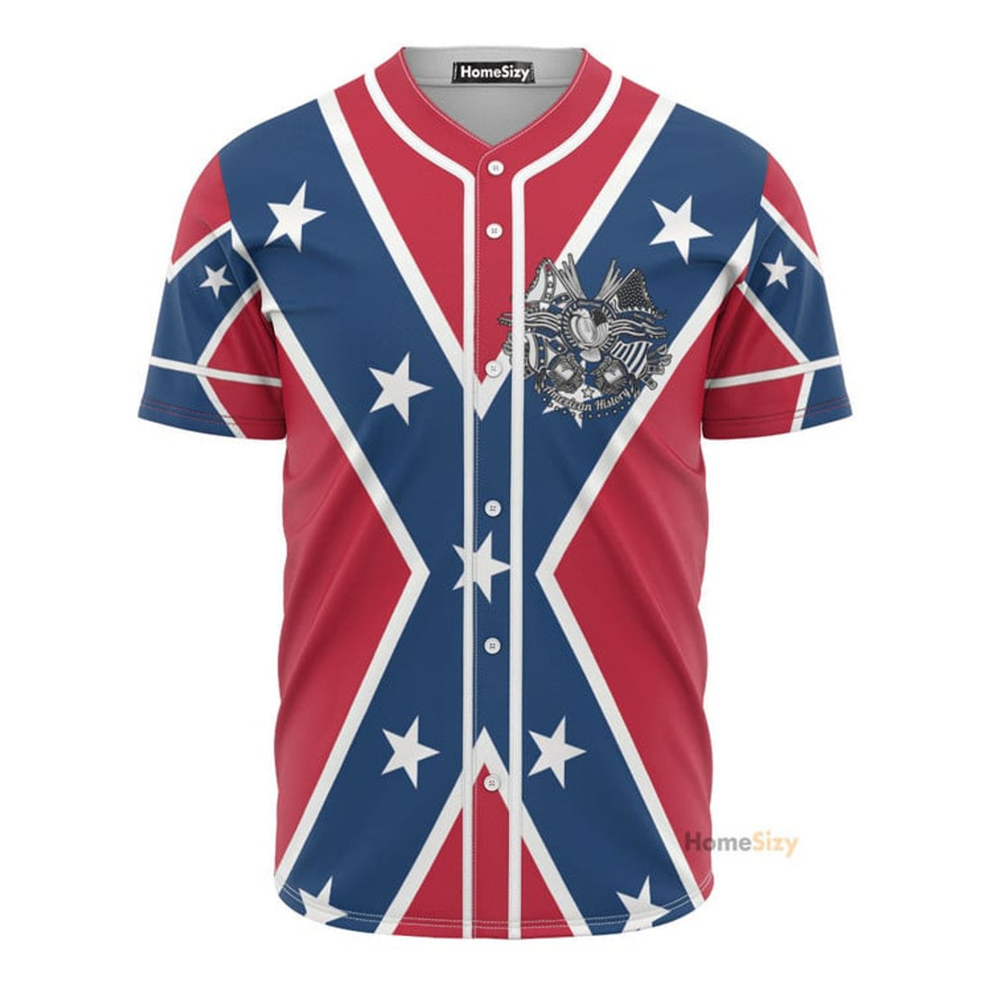 American By Birth Southern By Grace - Baseball Jersey