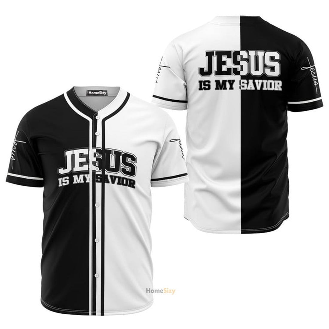 Holiday Jesus Is My Savior - Baseball Jersey