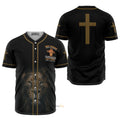 Jesus And Lion Way Maker Miracle Worker - Baseball Jersey
