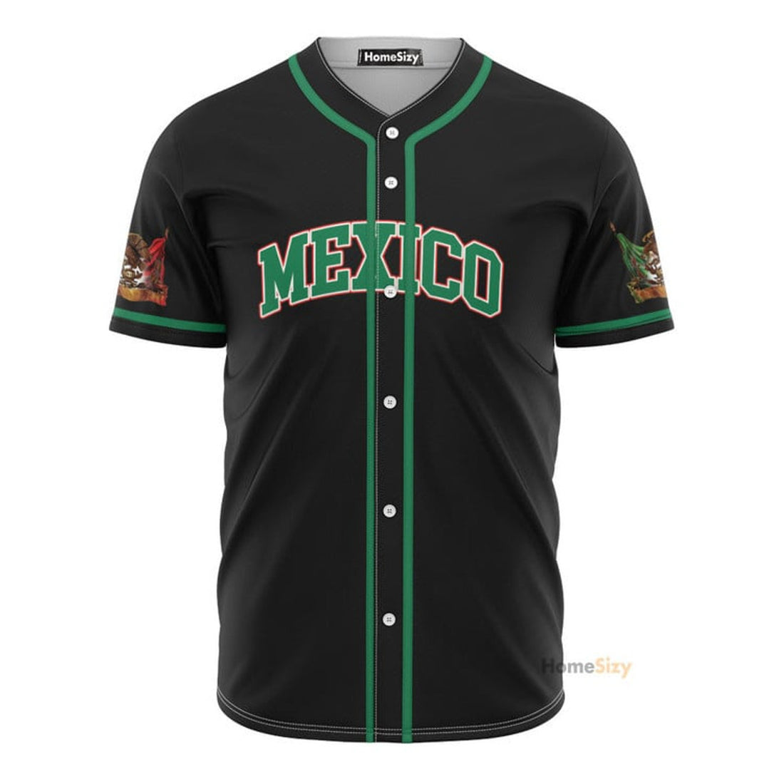 Mexican Rooster - Personalized Baseball Jersey