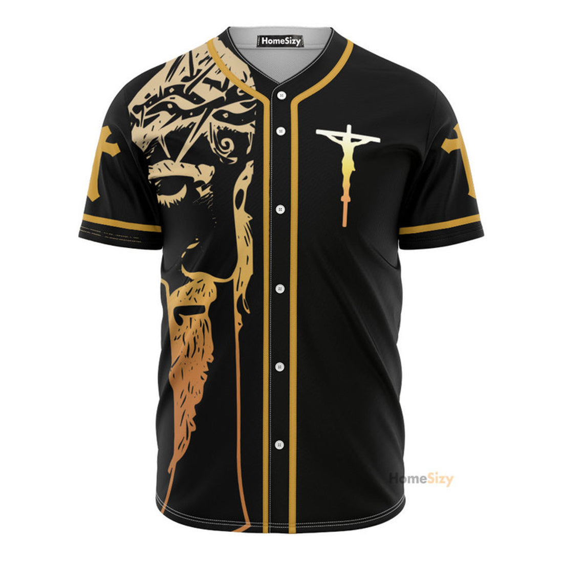 Look To Jesus Find Perfect Rest - Baseball Jersey