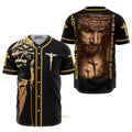 Look To Jesus Find Perfect Rest - Baseball Jersey
