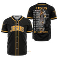 Jesus Is My God, My Life, My Everything - Baseball Jersey