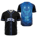 Amazing Jesus Lion Ling Blue Black - Baseball Jersey