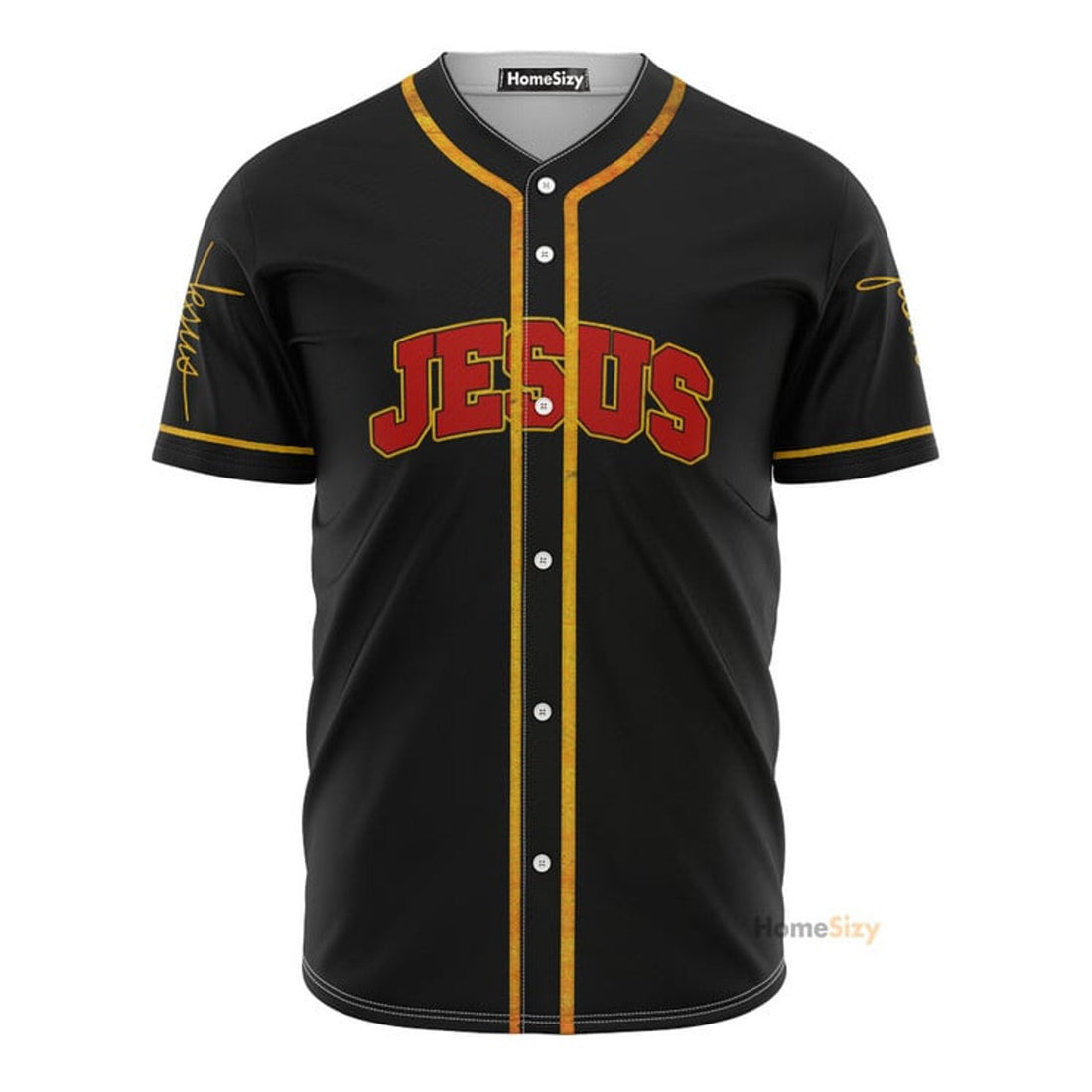 Jesus Saved My Life Cross - Baseball Jersey