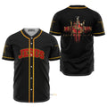 Jesus Saved My Life Cross - Baseball Jersey