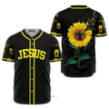 Holiday Jesus The Beautiful Sunflower - Baseball Jersey
