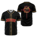 God Jesus Faith Over Fear - Baseball Jersey