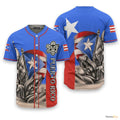 Puerto Rico Coqui Boricua - Baseball Jersey