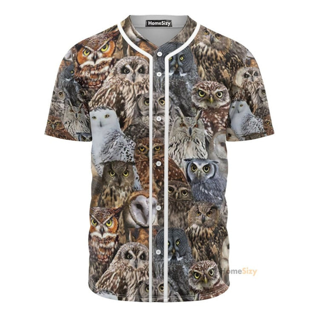 Awesome Owl - Baseball Jersey