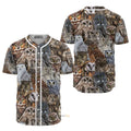 Awesome Owl - Baseball Jersey