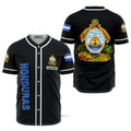 Custom Name Honduras - Personalized Baseball Jersey
