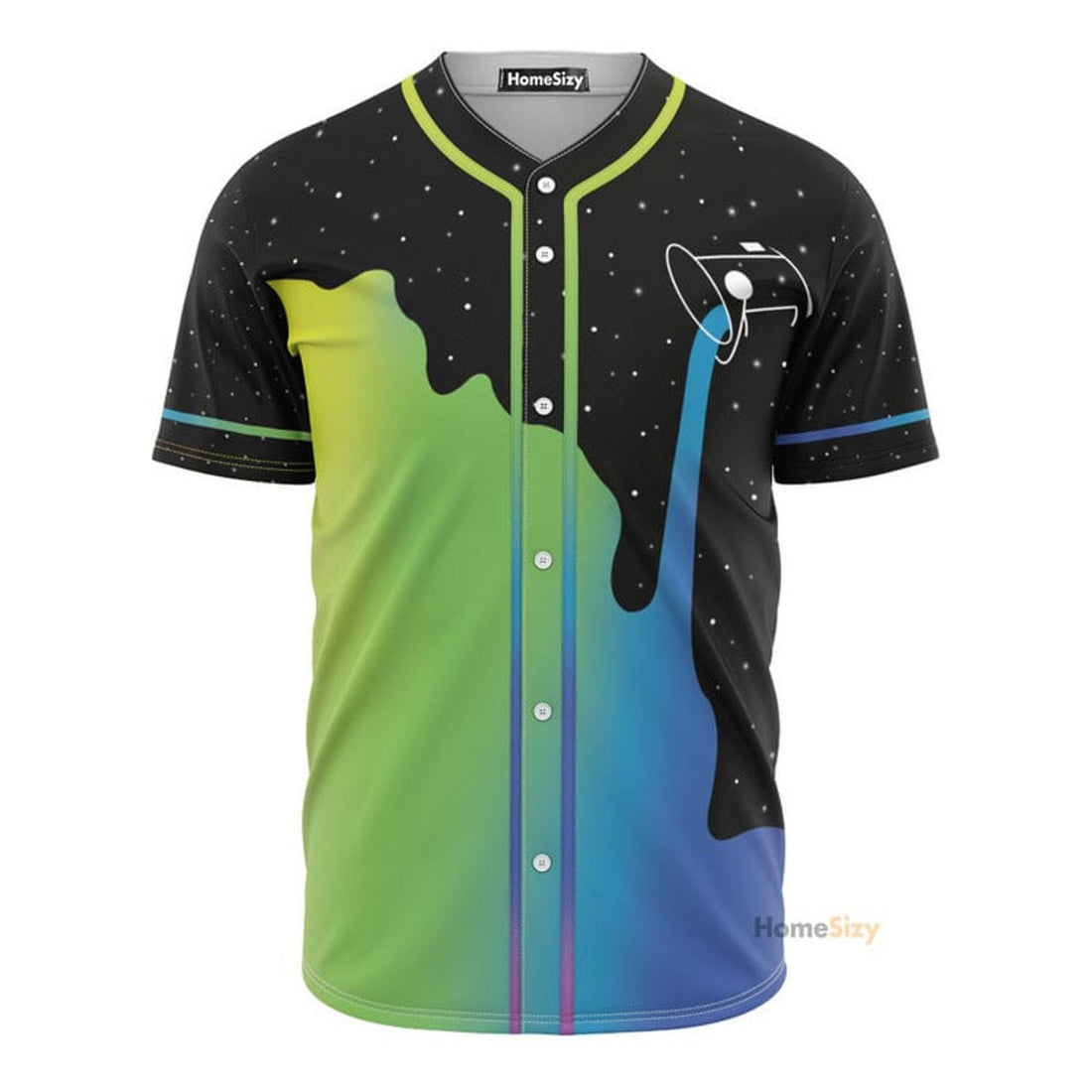 Lgbt Pride Galaxy - Baseball Jersey