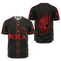 Custom Name MMA Mixed Martial Arts - Personalized Baseball Jersey
