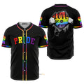 LGBT Pride Love Is Love - Baseball Jersey