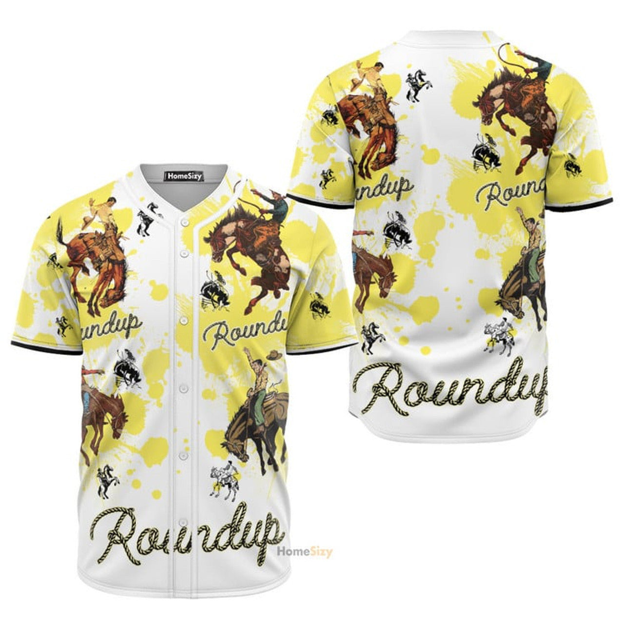 Rodeo Round Up - Baseball Jersey