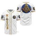 Custom Name Freemason - Personalized Baseball Jersey