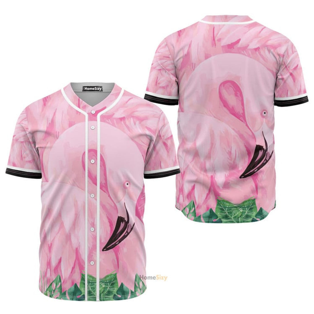 Flamingo Facade - Baseball Jersey