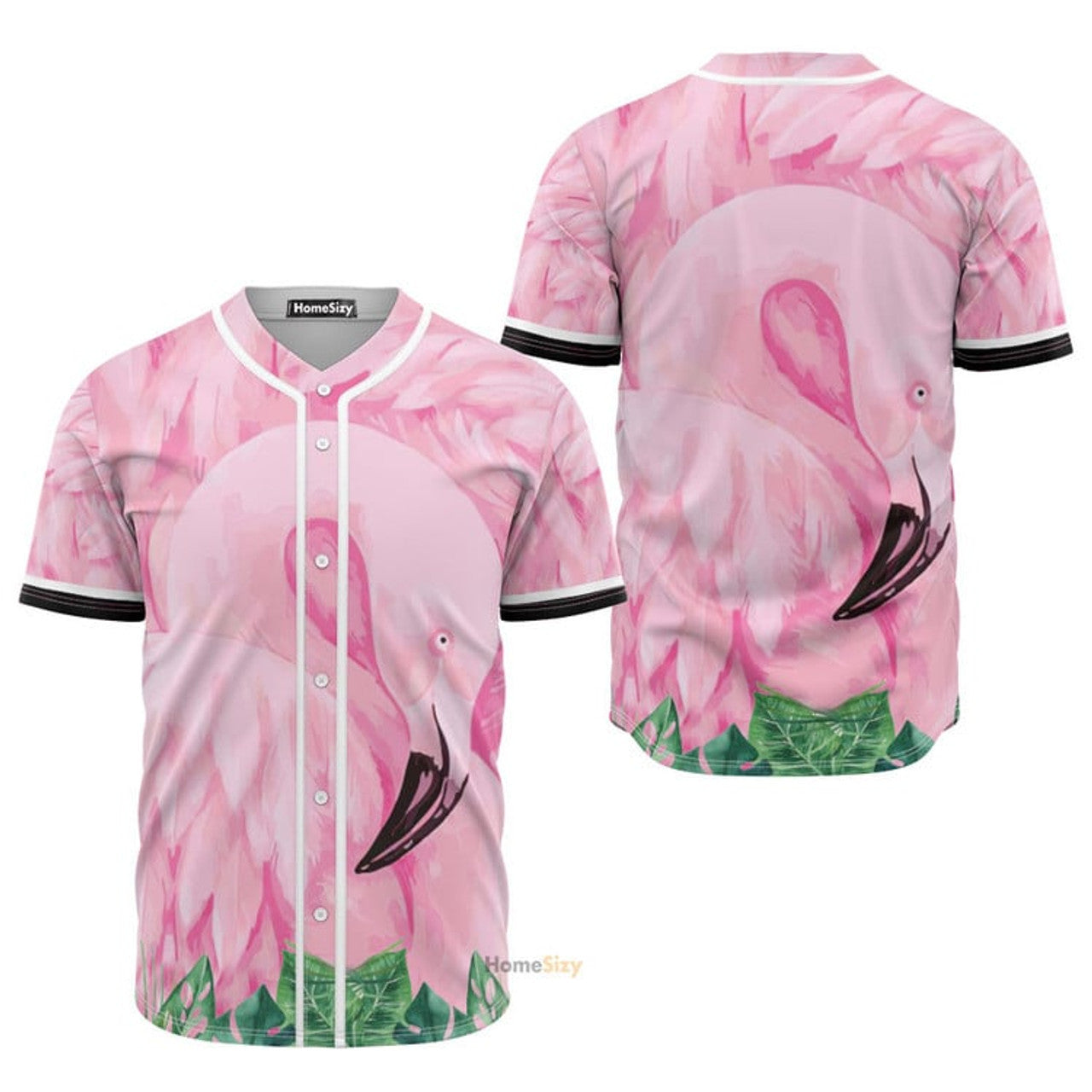 Flamingo Facade - Baseball Jersey