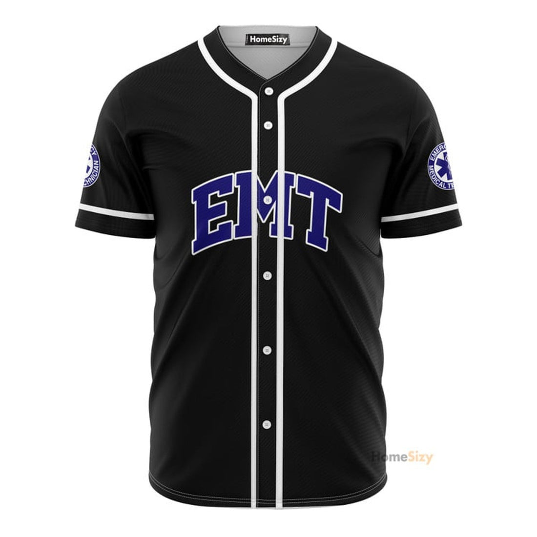 Custom Name EMT Emergency Medical Technicians - Personalized Baseball Jersey