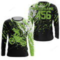 FUNSTUFFPRINT Custom Dirt Bike shirt Motocross Supercross Enduro Off-Road Racing Jersey 3D Long Sleeve T-Shirt