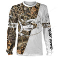 FUNSTUFFPRINT Custom catfish fishing tattoo full printing shirt, Gift for fishing lover 3D Long Sleeve T-Shirt
