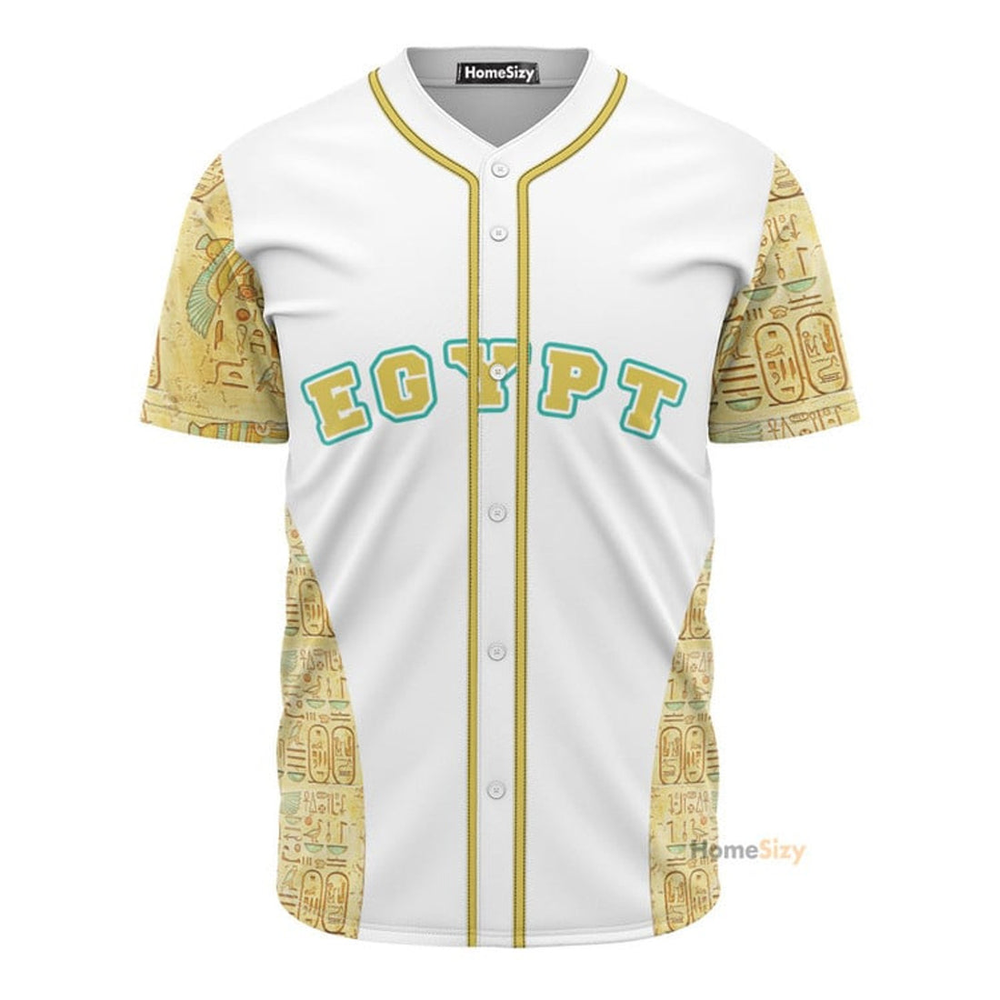 Custom Name Egypt Pattern - Personalized Baseball Jersey