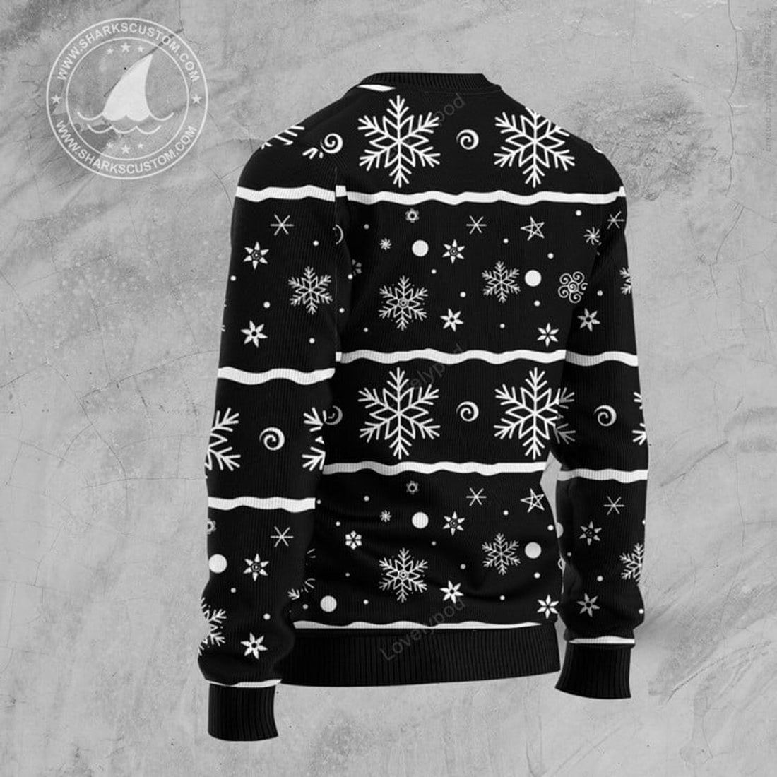 FUNSTUFFPRINT Giraffe Let It Glow Ugly Christmas Sweater for men and women Ugly Sweater