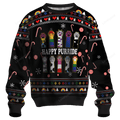 FUNSTUFFPRINT Happy Purride Ugly Christmas Sweater for men and women Ugly Sweater