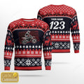 FUNSTUFFPRINT Personalized Motocross Braaap Ugly Christmas Sweater, Custom Xmas Sweater, Christmas Gift Sweatshirt, Gift Man Women, Kid, Motocross Gifts Ugly Sweater