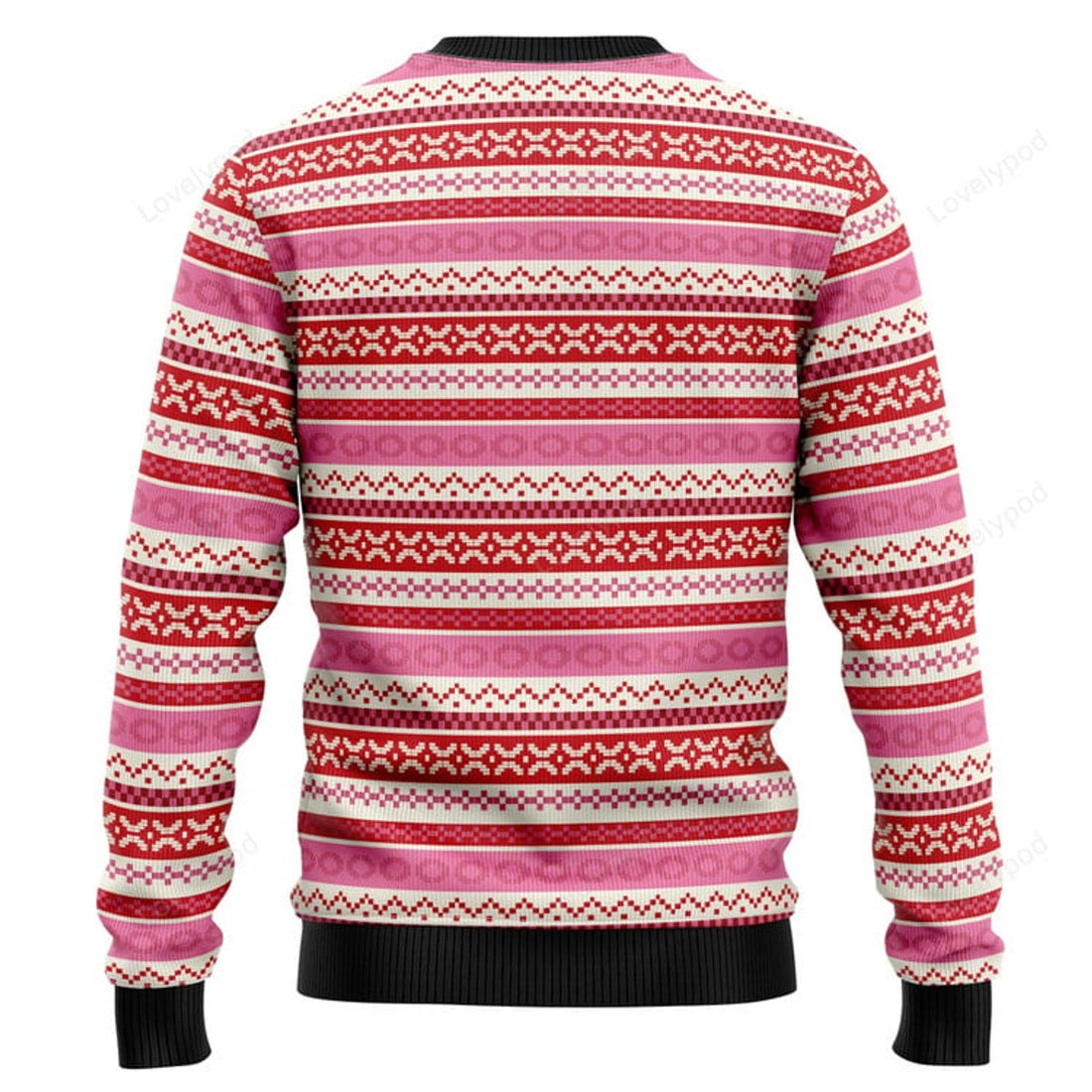 FUNSTUFFPRINT Flamingo Flamingle All The Ways Ugly Christmas Sweater, Christmas Sweatshirt Gift for Man Women Ugly Sweater