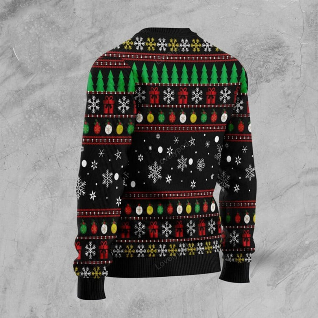 FUNSTUFFPRINT Merry Christmas Dear Santa They Are Naughty One's Ugly Christmas Sweater Ugly Sweater