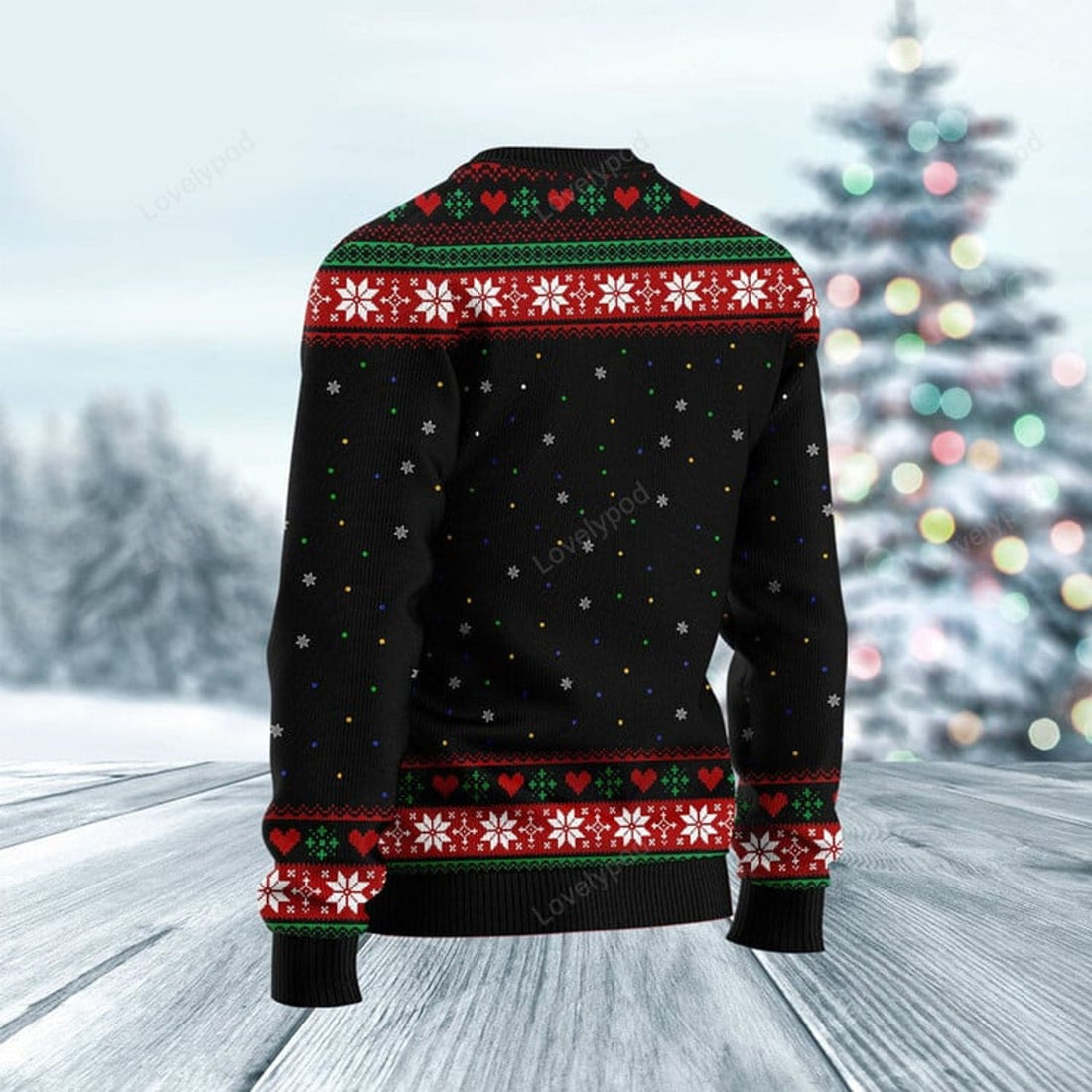 FUNSTUFFPRINT Drink wine and watch christmas movies Ugly Christmas Sweater, Funny christmas sweatshirt for men and women Ugly Sweater