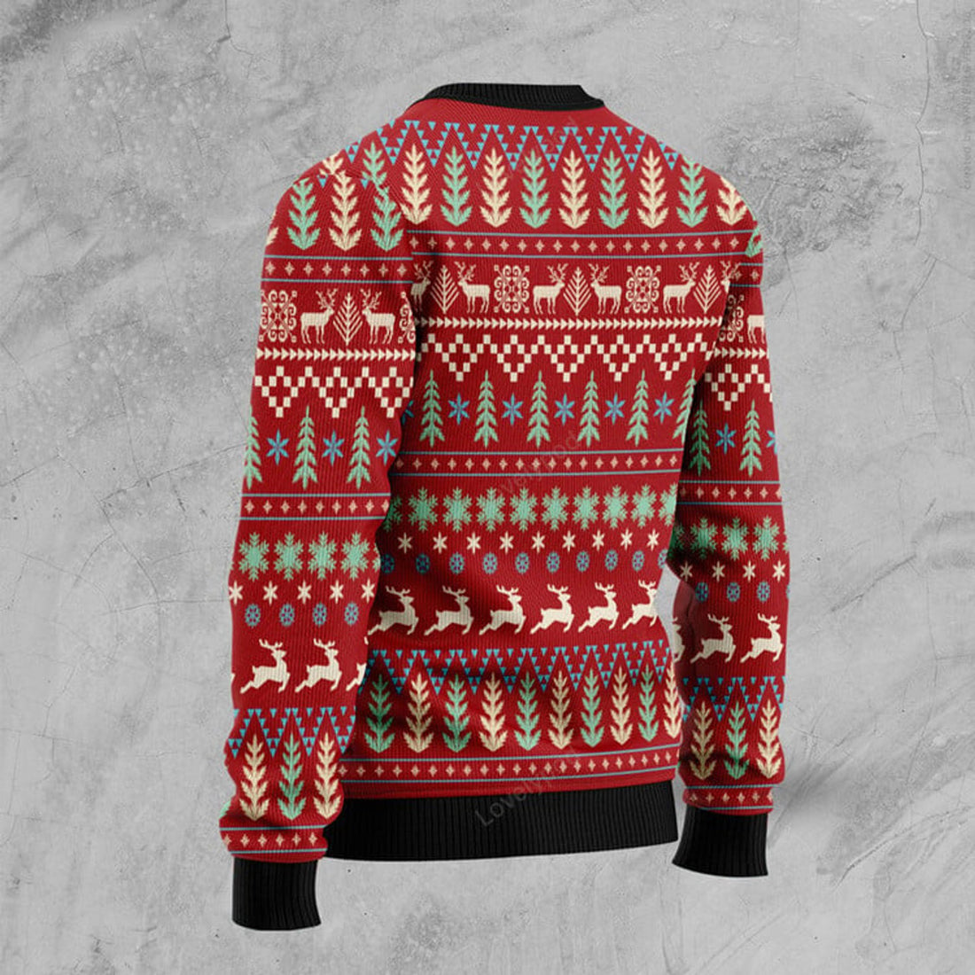 FUNSTUFFPRINT Never Underestimate The Power Of Human Stupidity Ugly Christmas Sweater Ugly Sweater
