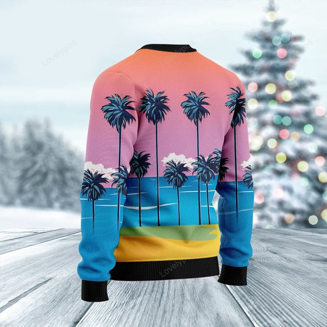 FUNSTUFFPRINT Penguin I'm So Cool Ugly Christmas Sweater for men and women Ugly Sweater