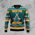 FUNSTUFFPRINT Guitar Rock The Holiday Ugly Christmas Sweater, Xmas Lover Ugly Sweatshirt, Gift For Christmas Lover, Christmas Sweater Ugly Sweater