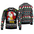 FUNSTUFFPRINT It's The Most Wonderful Time For A Beer Ugly Christmas Sweater For Men & Women Ugly Sweater