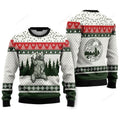 FUNSTUFFPRINT Bear I Hate People Christmas Sweater For Men & Women Ugly Sweater