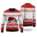 FUNSTUFFPRINT Mama Bear Ugly Christmas Sweater, Christmas gift for Mom, mama Ugly Sweater
